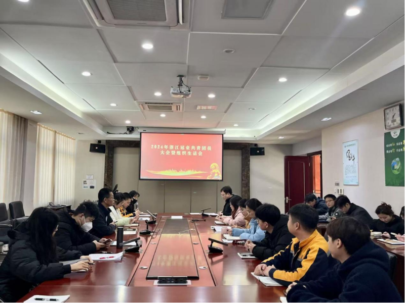 浙江冠豪召開團(tuán)員和青年主題教育專題組織生活會